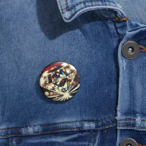 Custom Pin Buttons I Eat Glitter Glam Designs