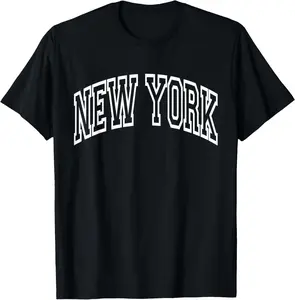100% Cotton New York City Text T-Shirt