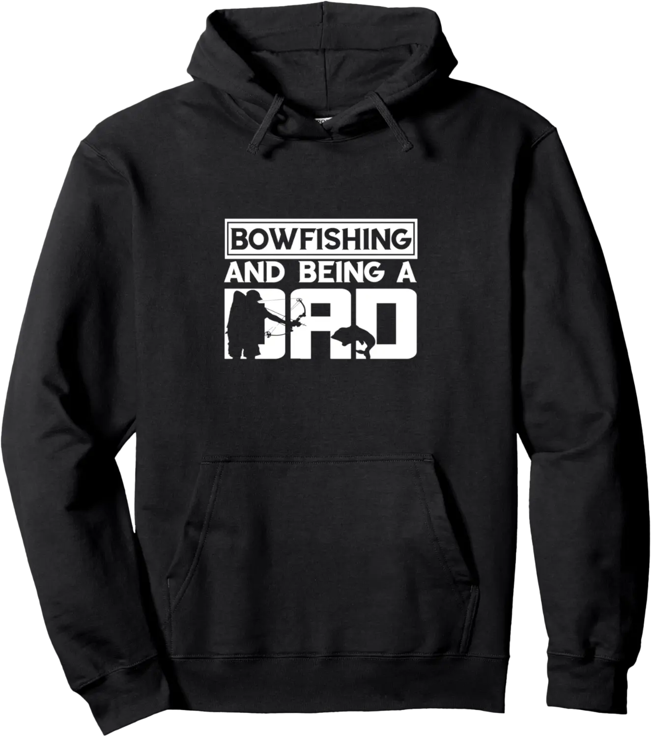 Bowfishing Dad Bow Fisher Father Fish Bow Hunting Shoot Pullover Hoodie - Winniekemo Shop 78B0BRYYVHCK