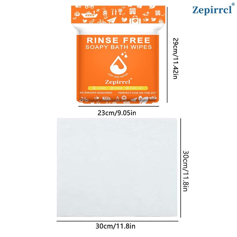 50/150pcs Disposable Shower Towel Soap Bar Foam Bath Towel for Sensitive Skin, Portable Travel Gym Use, No Rinse Needed, Disposable Washcloth