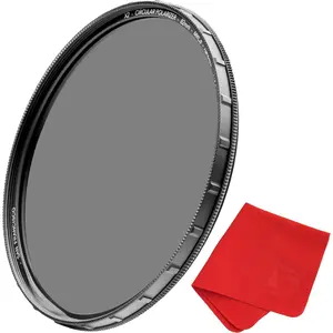 72mm X2 CPL Circular Polarizing Filter for Camera Lenses - AGC Optical Glass Polarizer Filter with Lens Cloth - MRC8 - Nanotec Coatings - Weather Sealed by