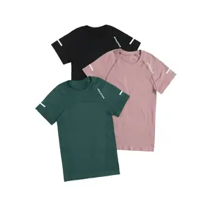 Women's Letter Print Raglan Sleeve Sports Tee, Round Neck Short Sleeve T-Shirt, Activewear T Shirt, Ladies Sportswear for Yoga Gym Workout tiktokshopspringglowup