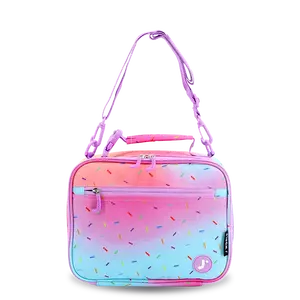 Cody Lunch Bag With Shoulder Strap in Confetti