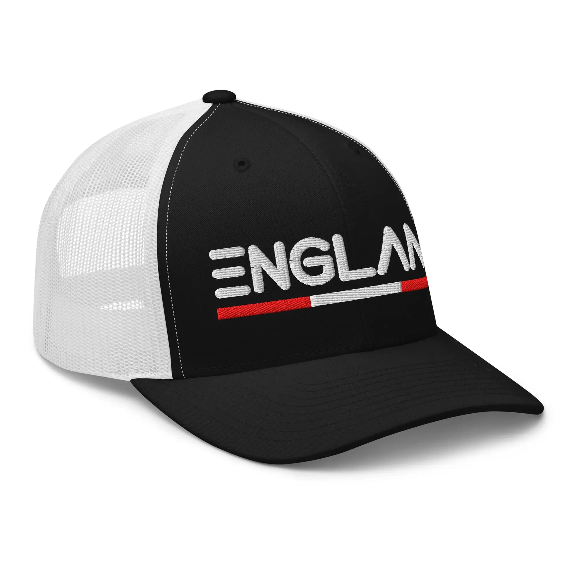 Minimal England Flag Trucker Hat Mesh England Trucker Cap