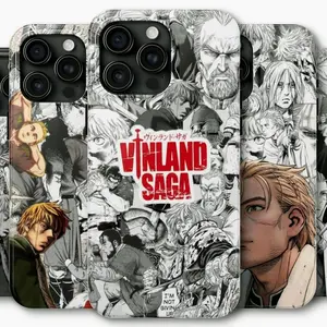 Vinland Saga Anime Phone Case, Graphic Art Compatible with iPhone 11, 12, 13, 14, 15, 16, 17 & Samsung S22 S23 S24 S26 – check our available sizes