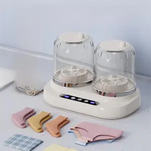 Portable mini washing machine, USB charging, high-quality impact-resistant underwear/underpants cleaning, compact and lightweight, suitable for apartments, dormitories, hotels, RVS and travel camping，gift