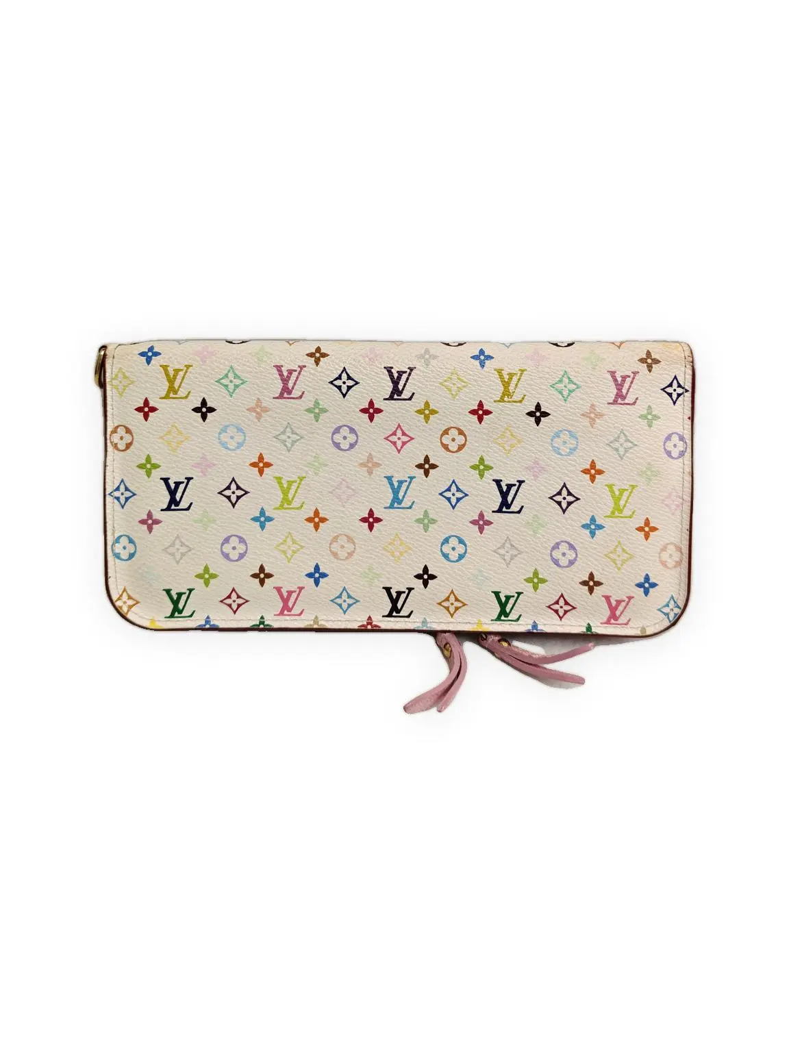 Pre-owned Louis Vuitton Multicolore Monogram coated canvas Small leather goods Sarah Wallet S014260609008