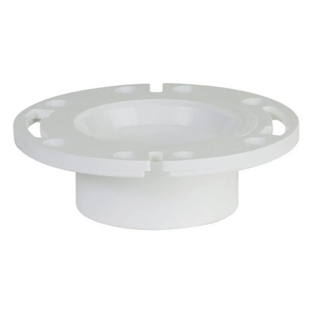 Sioux Chief 886-P Pipe Fitting, 3 x 4 in. for 4 inch Pipe, PVC or ABS Solvent Weld Connection, Cut Level to Floor Design, Sch. 40 Pipe