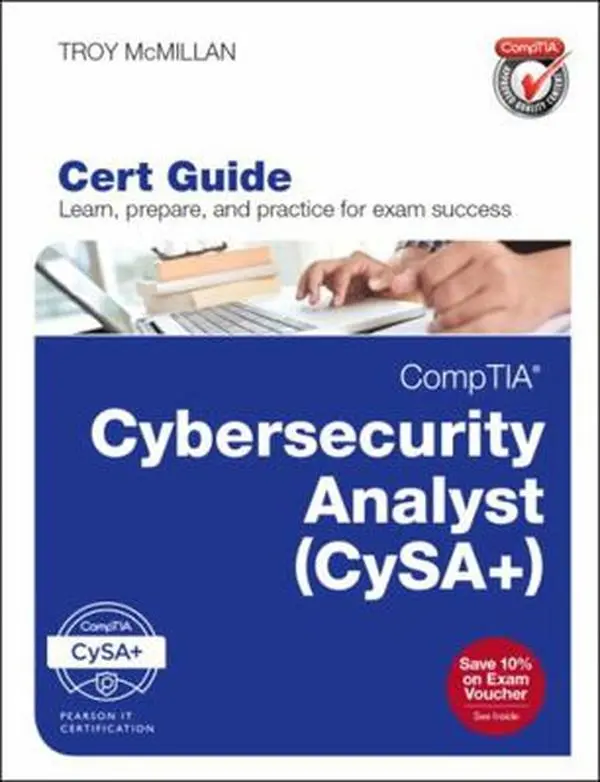 USED Book - Comptia Cybersecurity Analyst (Cysa+) Cert Guide by McMillan, Troy (Hardcover) - english