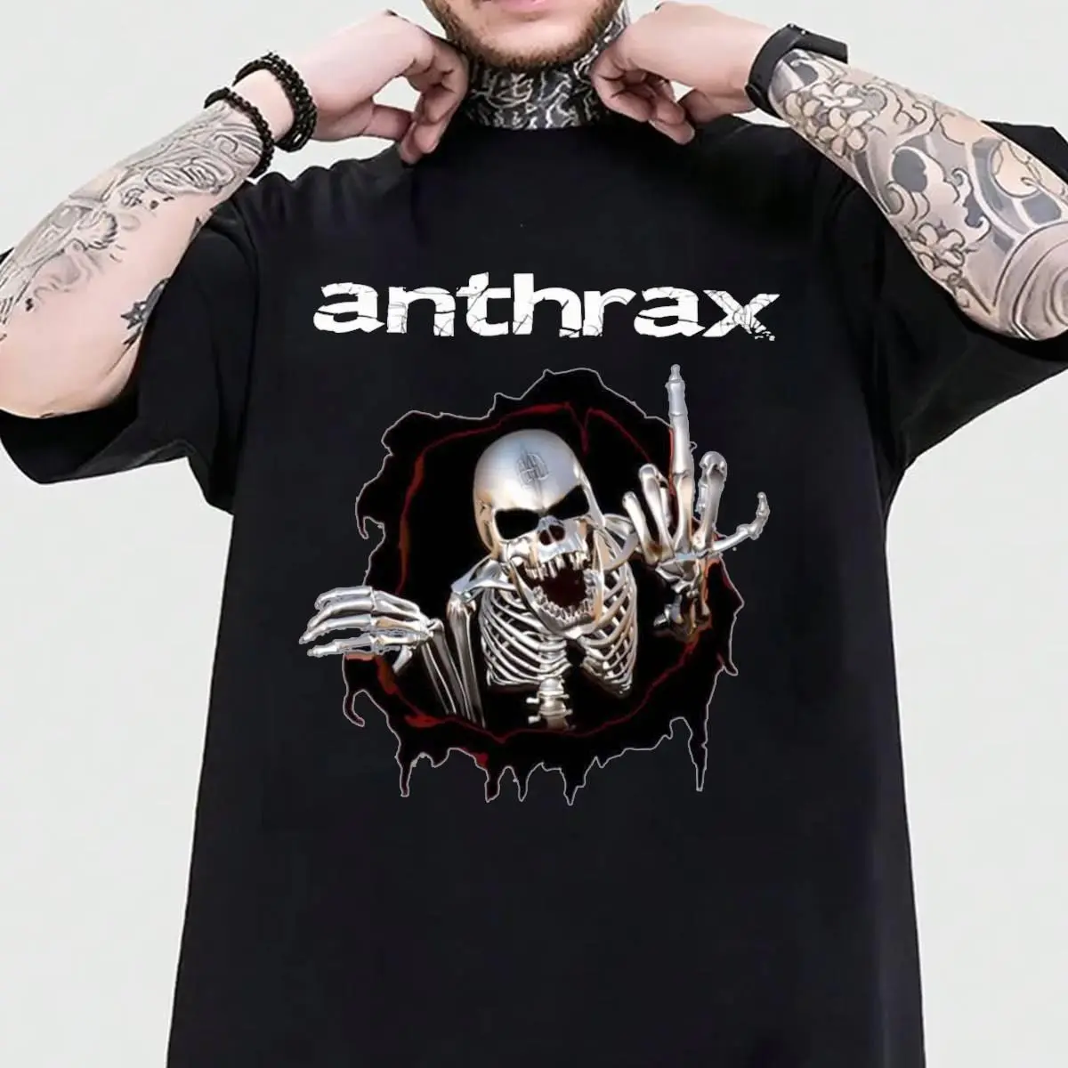 Anthrax Classic Thrash Metal Gift For Fans T Shirt QA25706