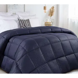 Superior Striped All-Season Reversible Comforter, Twin/Twin XL