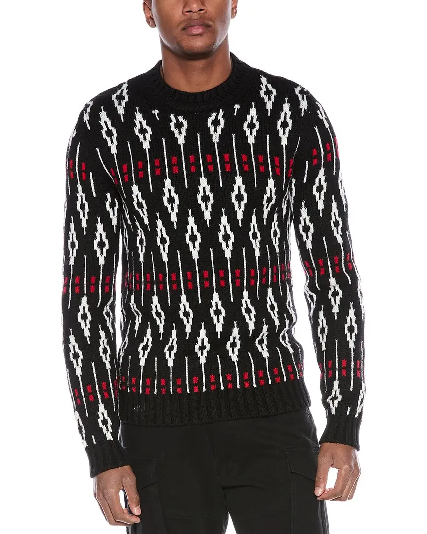Valentino Iconic Stud Wool Crewneck Sweater