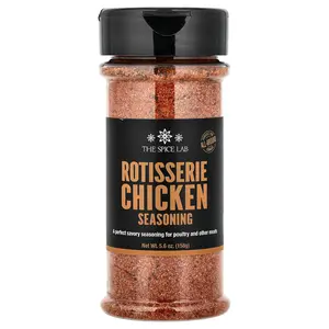 The Spice Lab Rotisserie Chicken Seasoning, 5.6 oz (158 g) The Spice Lab Rotisserie Chicken Seasoning, 5.6 oz (158 g)