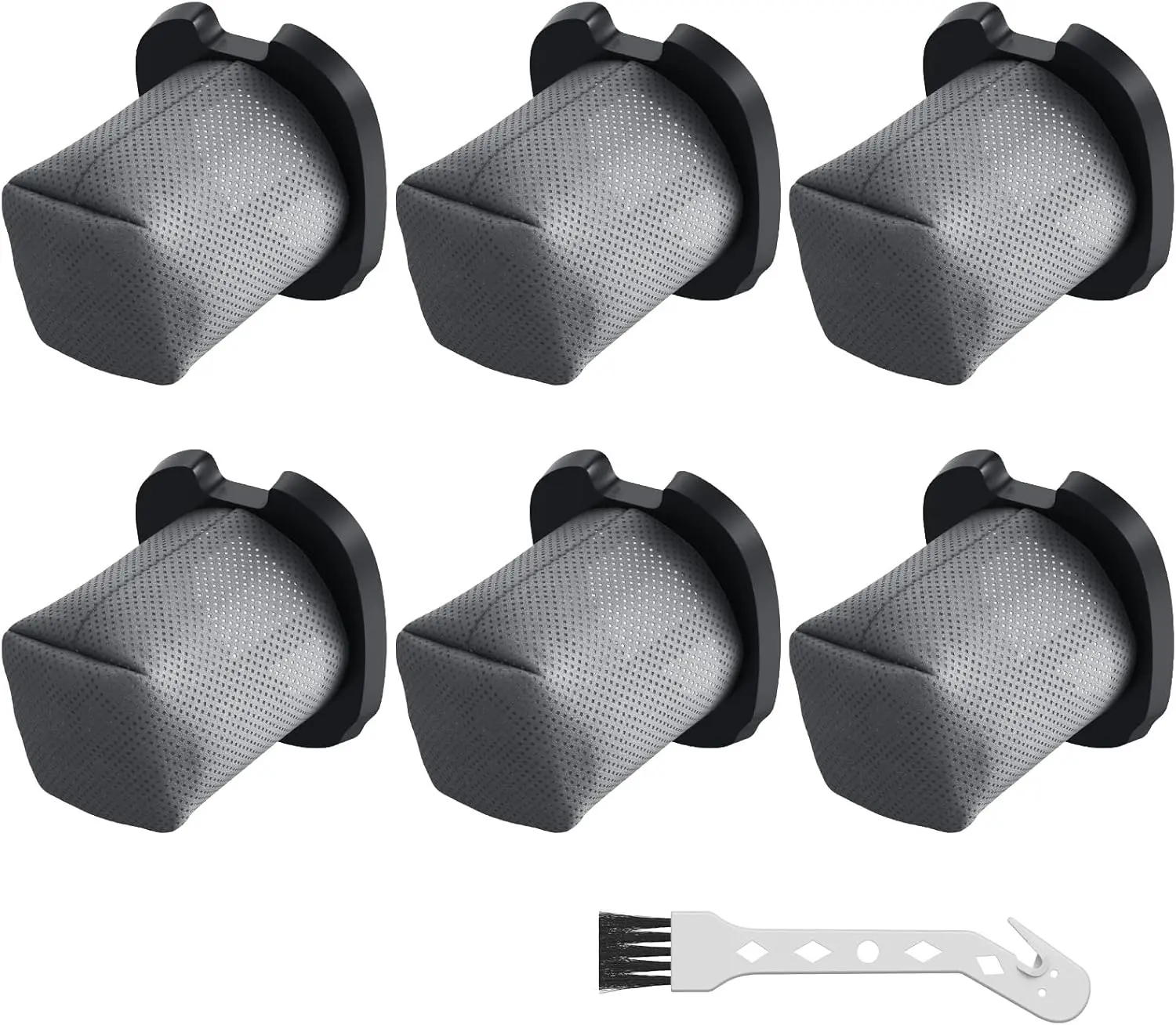 6 Pack CH701 Vacuum Filter Replacement Compatible with  Cyclone PET Handheld Vacuum CH700, CH701, CH701C and CH700WM, Compare to Part# XDCFCH700