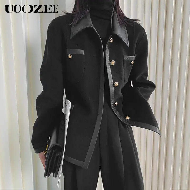 sachin and babi light blue dress Unisex winter dress Jacket coat Women Coat Winter Outerwear Fashion Plus  Size Overcoat For Female T Handmade luxury Designer fur Coats main image 1