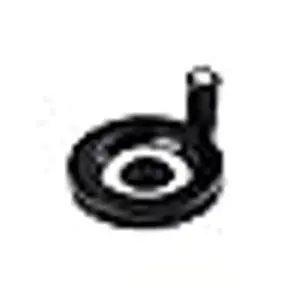 80mm Outer Diameter 10mm Inner Diameter Revolving Hand Wheel Handle Grip for Lathe Milling Machine Fits SFU1605
