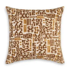 Mustard Maze Pillow