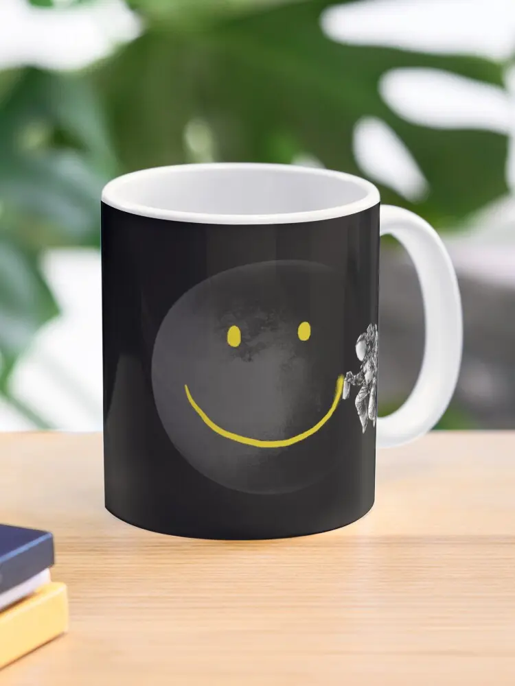 Cute Quote Coffee Mug, Smile Message Cup, Everyday Gift