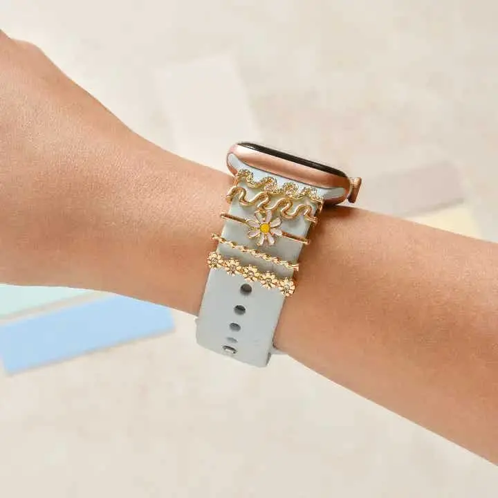 Watch Strap Charm Pack - Wavy Daisy - Colors