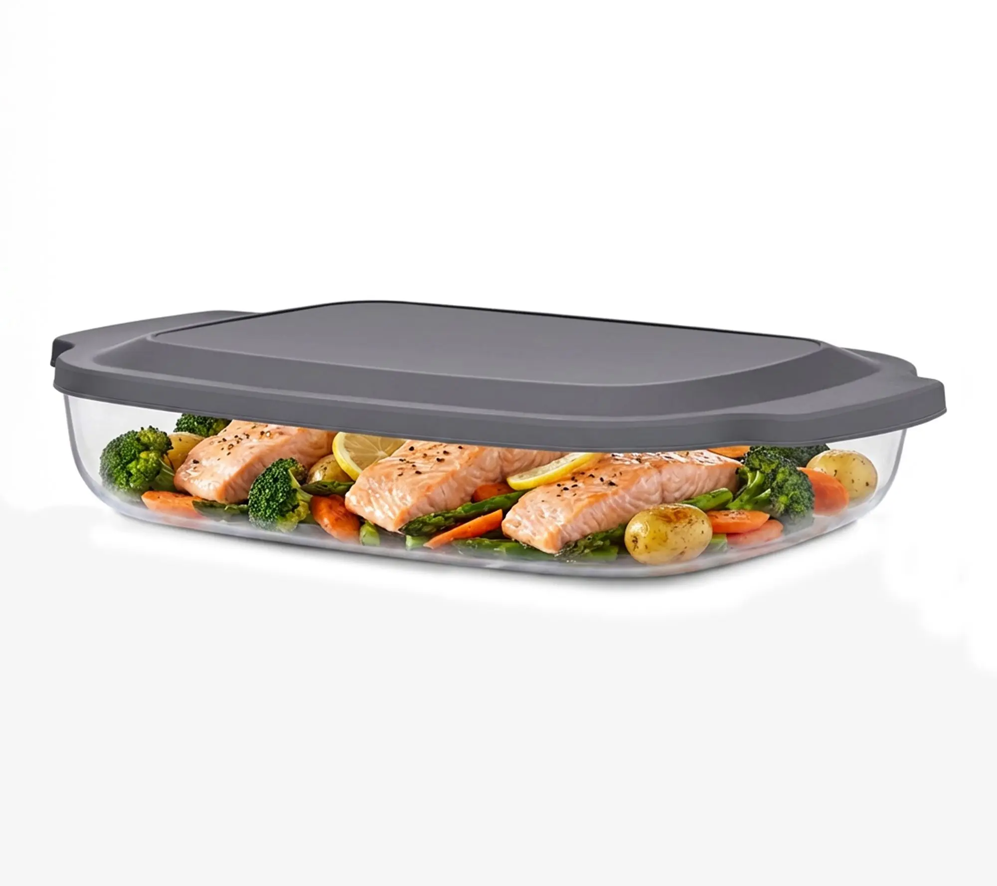 Sorbus Rectangular Glass Baking Dish Set with Lid