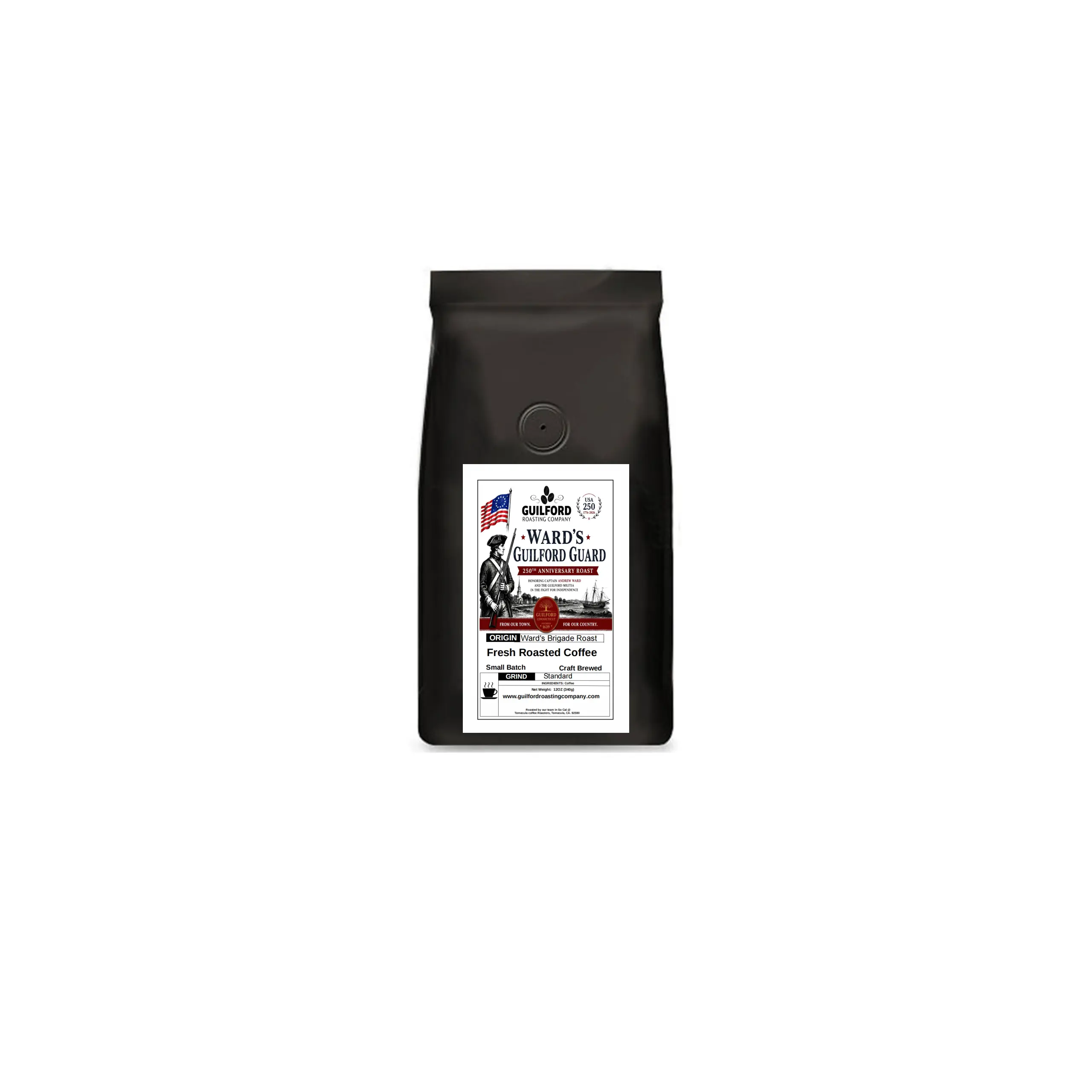 Ward's Brigade roast 250th Anniversary Edition