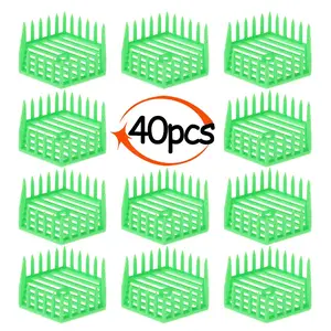 40pcs Garden Bee Cage Spawning Tool Queen Rearing System  Queen Spawning Plate Spawning Control Panel Tool  beekeeping equipment