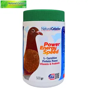 Natural Celador Power Spees 500 gr contiene vitaminas  , aminoacidos   L-Carnitina