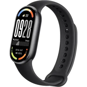 Mi Smart Band 10 (2025) Global Version - 1.72" AMOLED Display |     21 Days Battery Life |     Touchscreen, Multi-Sport Tracker, Activity Tracker, Heart Rate Monitor |     BT5.4 - (Midnight Black)
