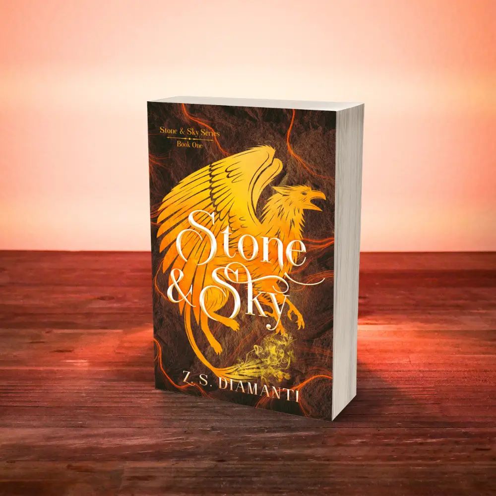 Stone & Sky (Signed Paperback) - Epic Fantasy Story by Z.S. Diamanti - Book 1 in the Stone & Sky Series - Perfect for Adventure, Magic, and Fun World