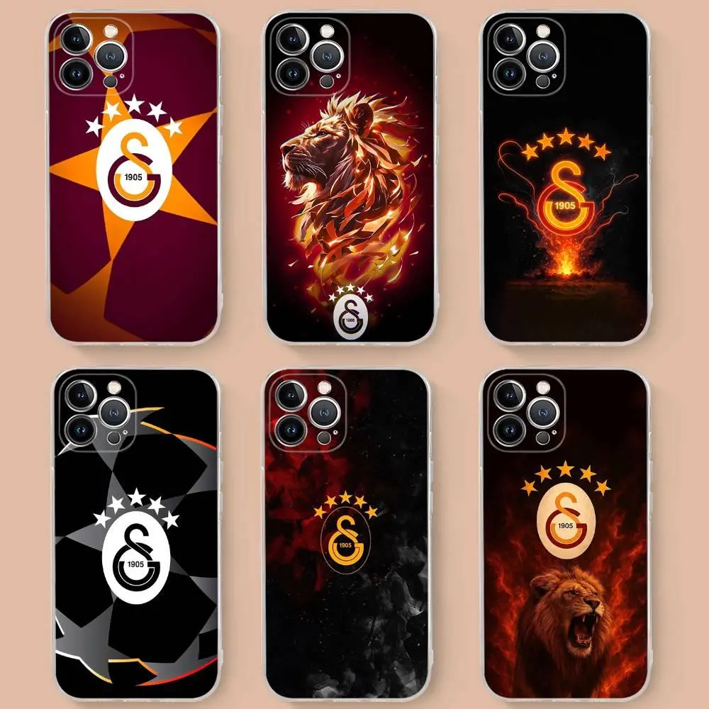 Football Team Galatasaray Phone Case For IPhone 17 16 15 14 13 12 11 Pro Max Plus Soft Cover Personalized DIY