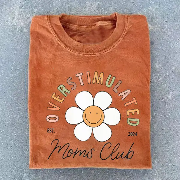 Overstimulated Moms Club Nursing Tops