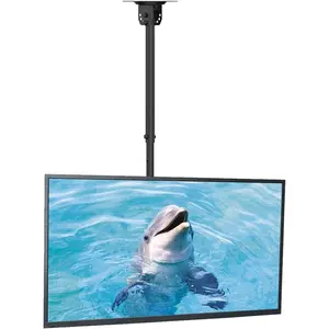 Suptek Ceiling TV Mount Fits Most 26-65 inch LCD LED Plasma Panel Display with Max VESA 400x400mm Loaded up to 45kg/100lbs Height Adjustable MC4602 MC5602
