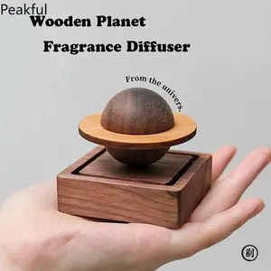 1pcs wood scent No essential oil diffuser Jupiter shape home decoration fresh air present to friend dorm room essentials