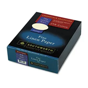 Credentials Collection Fine Linen Paper Ivory 24lb Letter 500 per Box