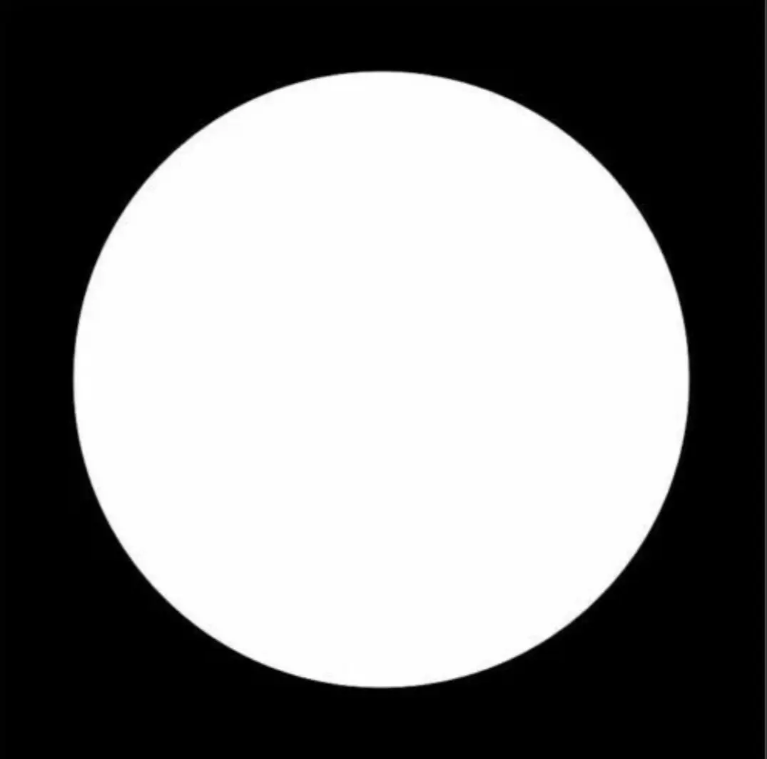 White Circle Shape Vinyl Decal 4 Inches Diameter Durable Vinyl Material Easy Application Perfect for Various Applications