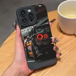 Car Pattern Phone Case, Anti-drop Cellphone Protective Case, Total Protective Shockproof Mobile Phone Cover for iPhone 11 12 13 14 15 16 Series iphone  15  pro  max  case