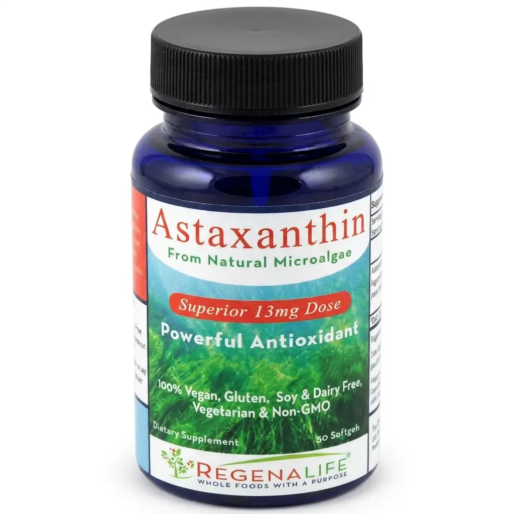 Astaxanthin Capsules Dietary Supplement