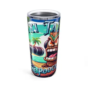 Tiki Talk The Podcast 20 oz Tumbler – Tiki Idol Edition