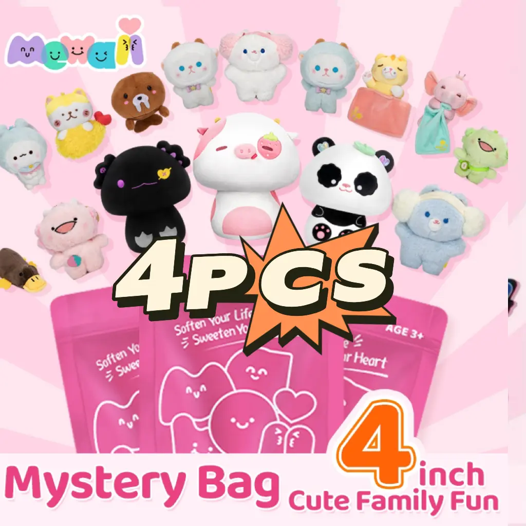 4Bags-4 inch Mystery bag