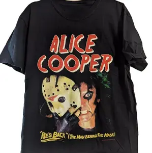 90s Alice Cooper basic Style Unisex T shirt Heavy cotton tee