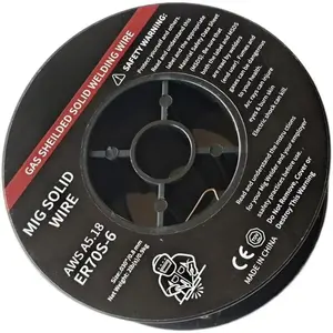 Mild Steel MIG Welding Rods,ER70S-6 TIG Filler Rod .030"/0.8mm 2LB Welding Wire