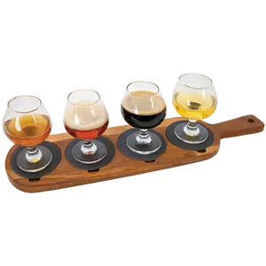 Custom Slate Serving Tray Flight with Custom Slate Inserts | Personlized Slate Inserts | For Your Home Bar | Multiple Designs