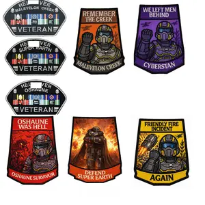 Divers Vets and Events Hook Fastener Patches Creek, Super , Cyber and More Designs to Choose From