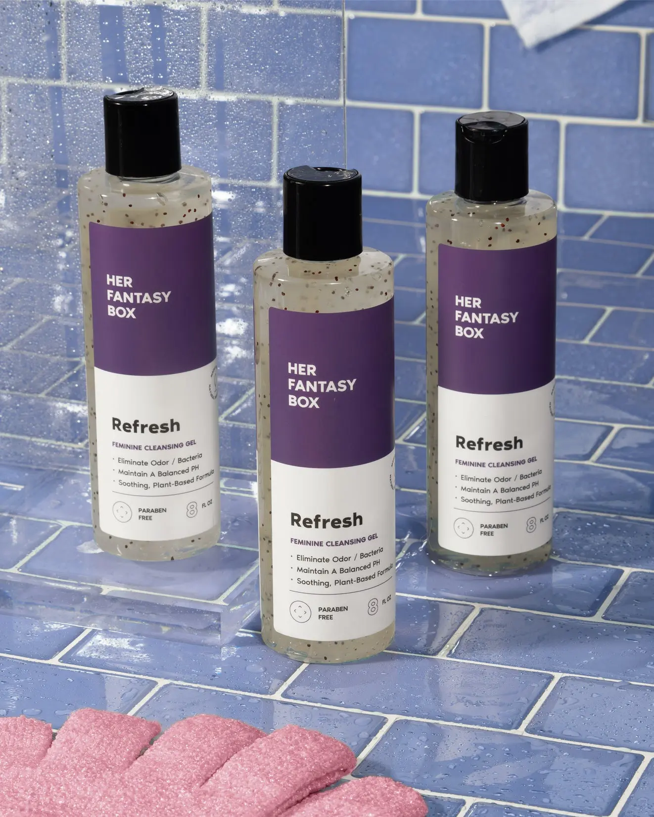 Her Fantasy Box Plant Based pH Balance Gel Wash - 3 Pack Her Fantasy Box Plant Based pH Balance Gel Wash - 3 Pack