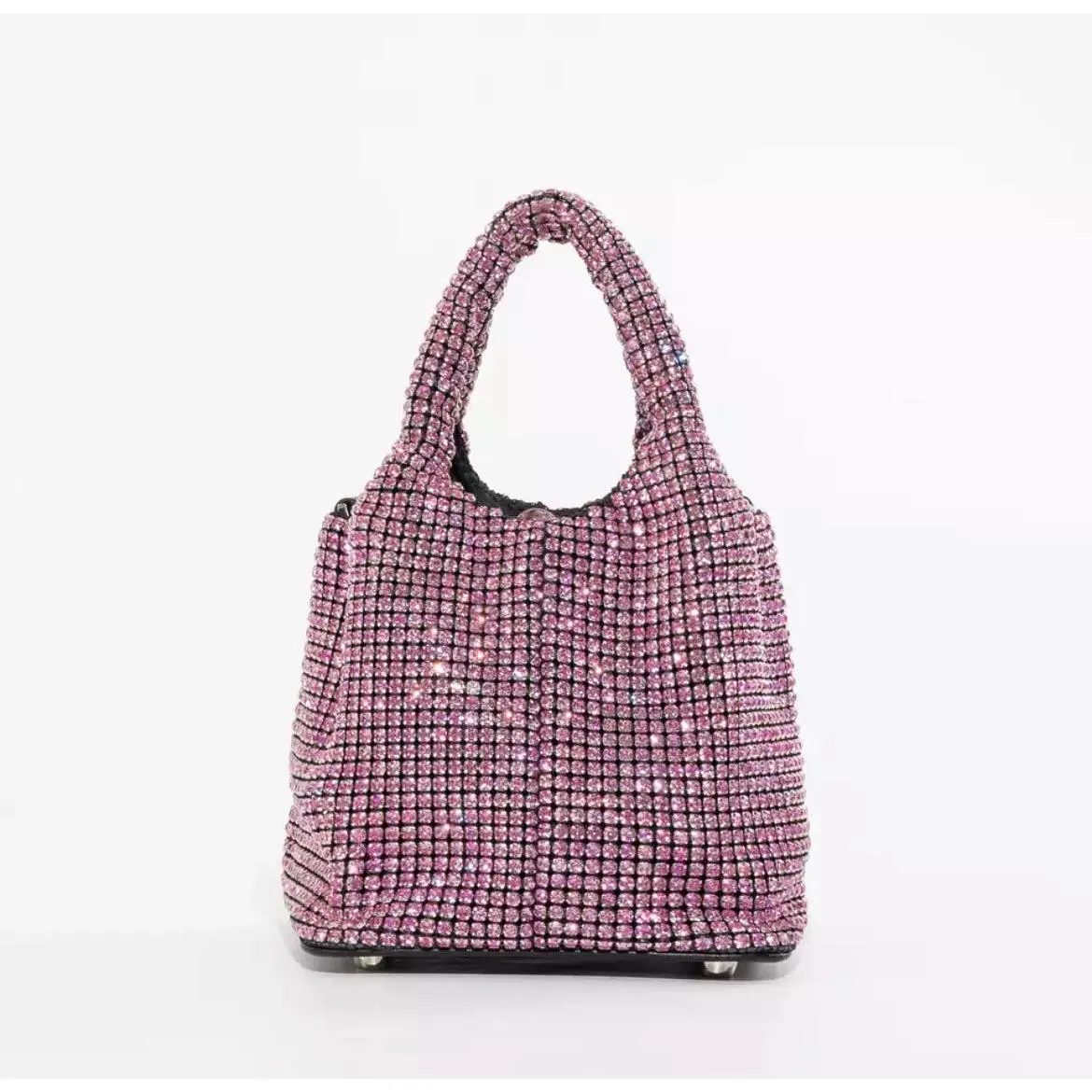 Women's Mini Crystal Hobo Bag - Crossbody & Shoulder Bag