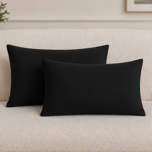 2 Pack Microfiber Pillowcases – Ultra Soft, Wrinkle-Free, Fade & Stain Resistant Pillow Covers with Envelope Closure for Comfortable Sleep