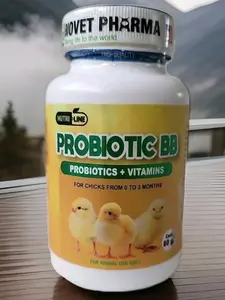 Powder Multivitamin & Probiotic For Chicks, Probiticos para Pollitos 80 gr.