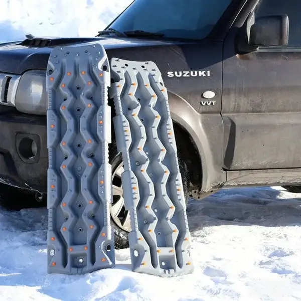 Naturnest Recovery Traction Boards (Pair) ,Crafted from Reinforced PPA6 Material,4WD/4X4 Wheel Grip for Mud/Sand, All Terrain Tire Durable Tires