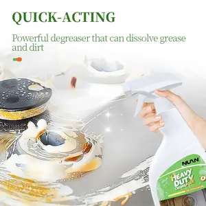 NUAN Super Fast Kitchen Degreaser – Cleans Oil Stains from Stoves & Range Hoods