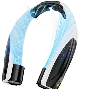 Neck Fan – Portable Neck Fan Rechargeable with 6 Adjustable Speeds, 360°Neck Cooler, Upgraded Long-lasting Wearable Fan for Hot Weather, Travel, Outdoor, Office, Camping, Men & Women